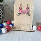 Pink Flamingo Dangle Earrings