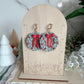Christmas Wreath Earrings