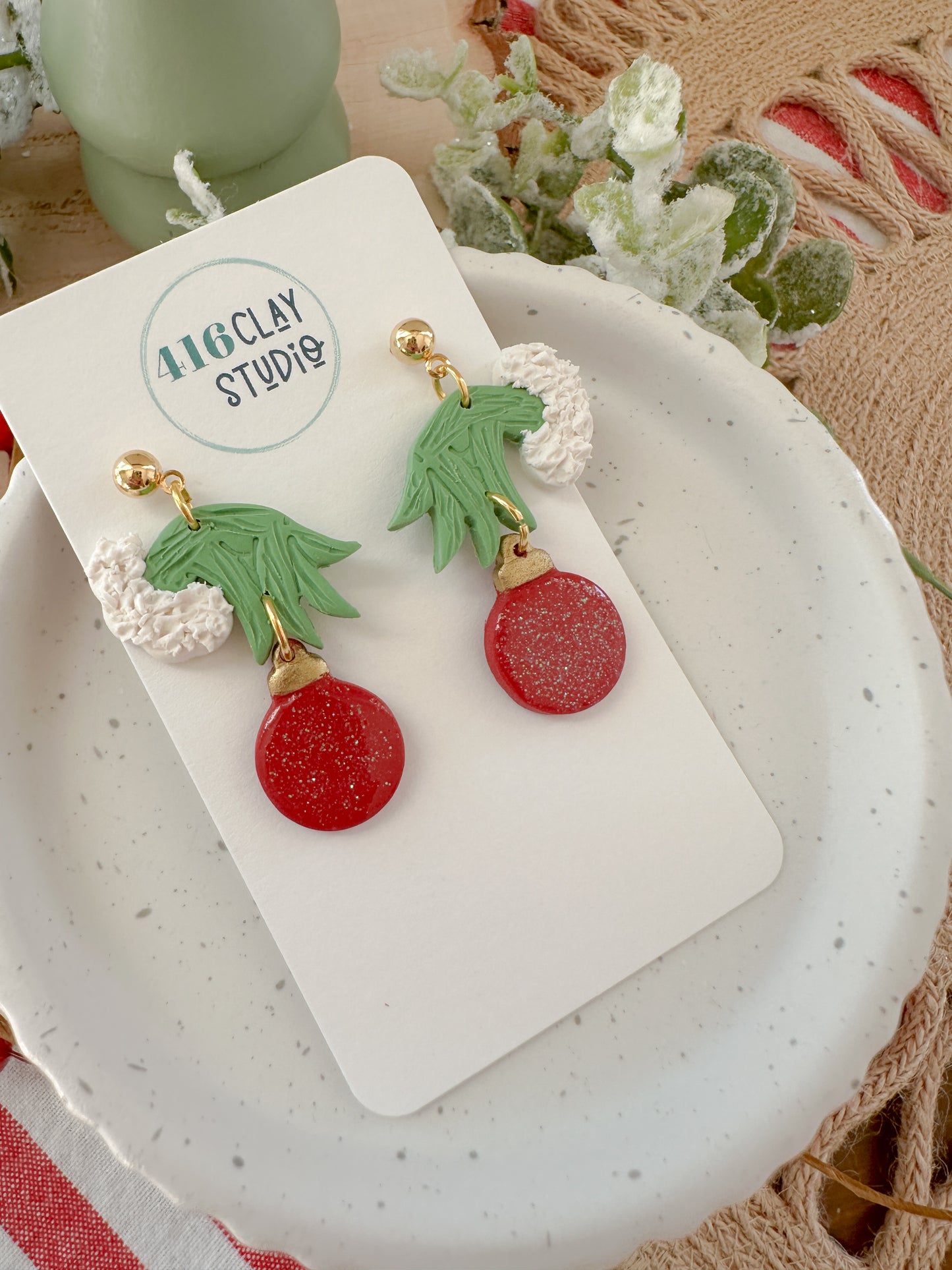 Christmas Heist Earrings