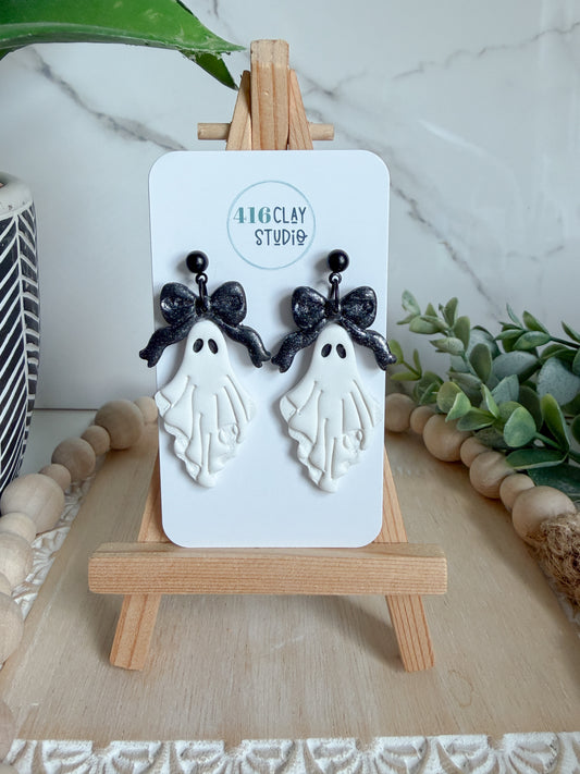 Draped Ghost Earrings