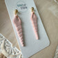 Turret Shell Earrings (2 color options)
