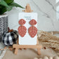 Autumn Petal Drop Earrings