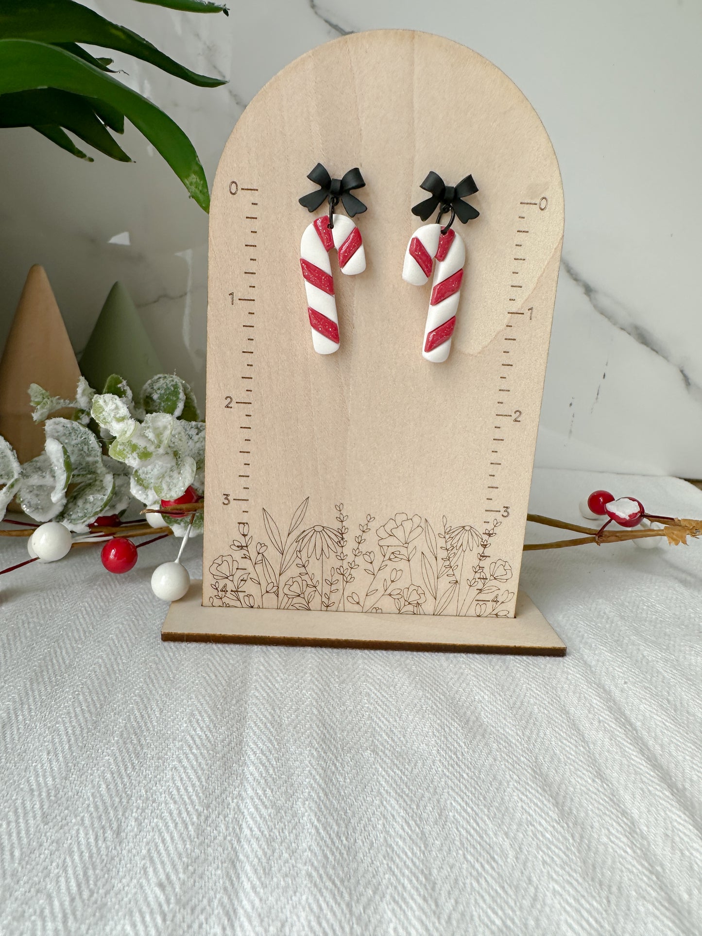 Candy Cane Earrings