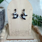 Halloween Night Moon Earrings