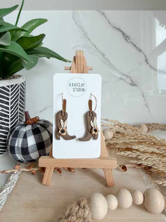 Garden Boot Earrings