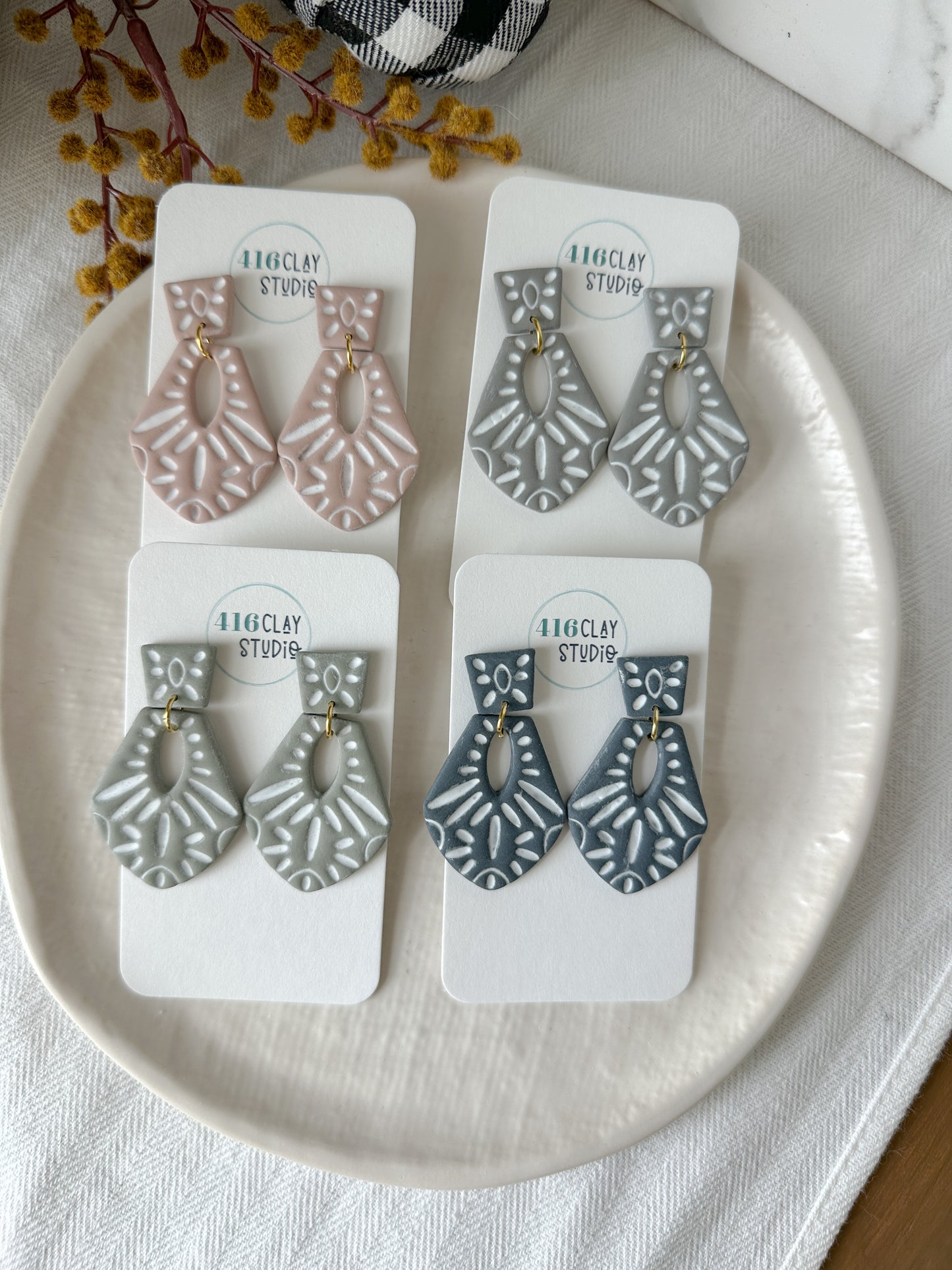 Autumn Tribe Earrings (four colors)