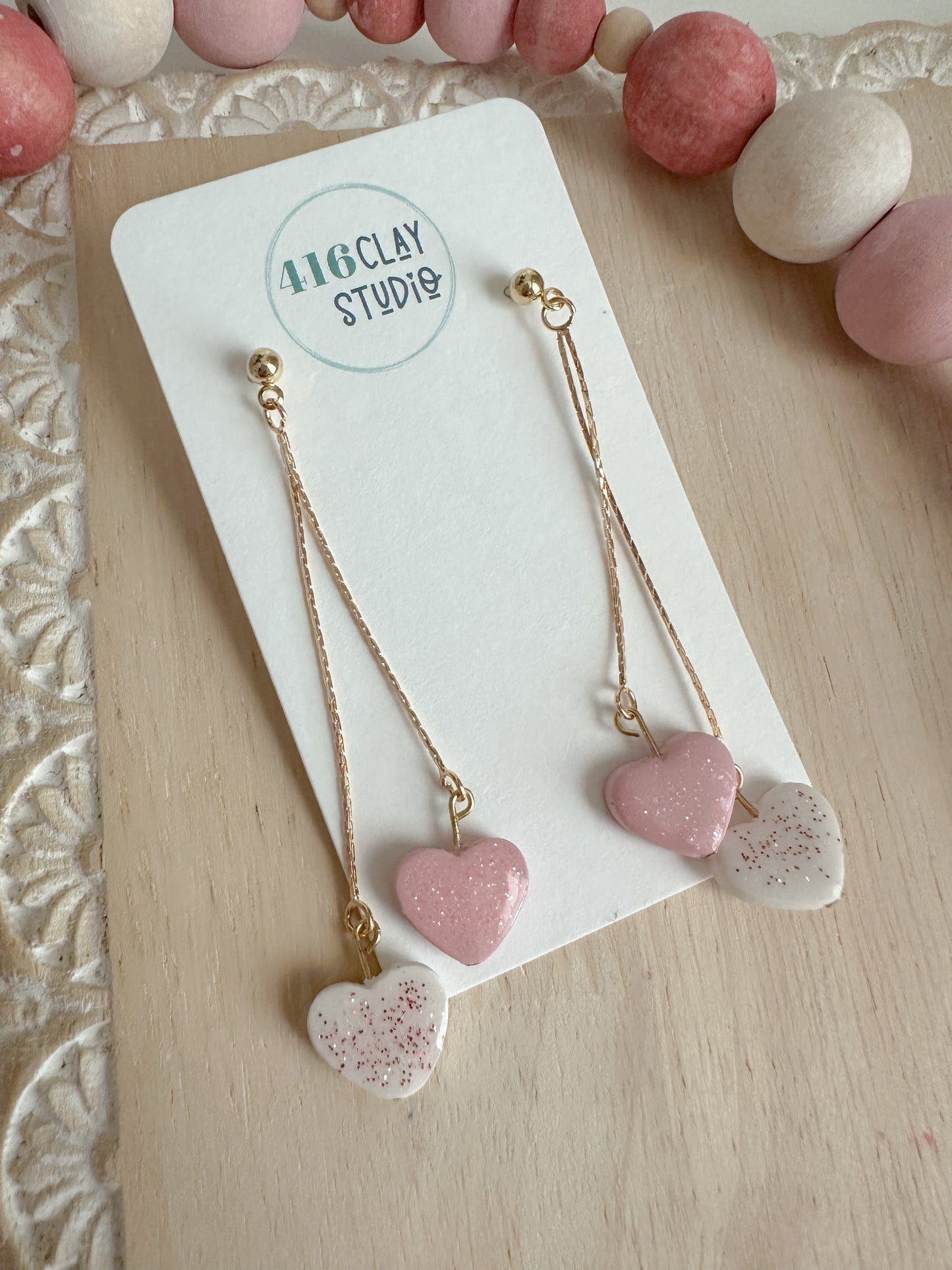 Sweetheart Dangle Earrings
