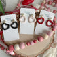 Hollow Heart Earrings