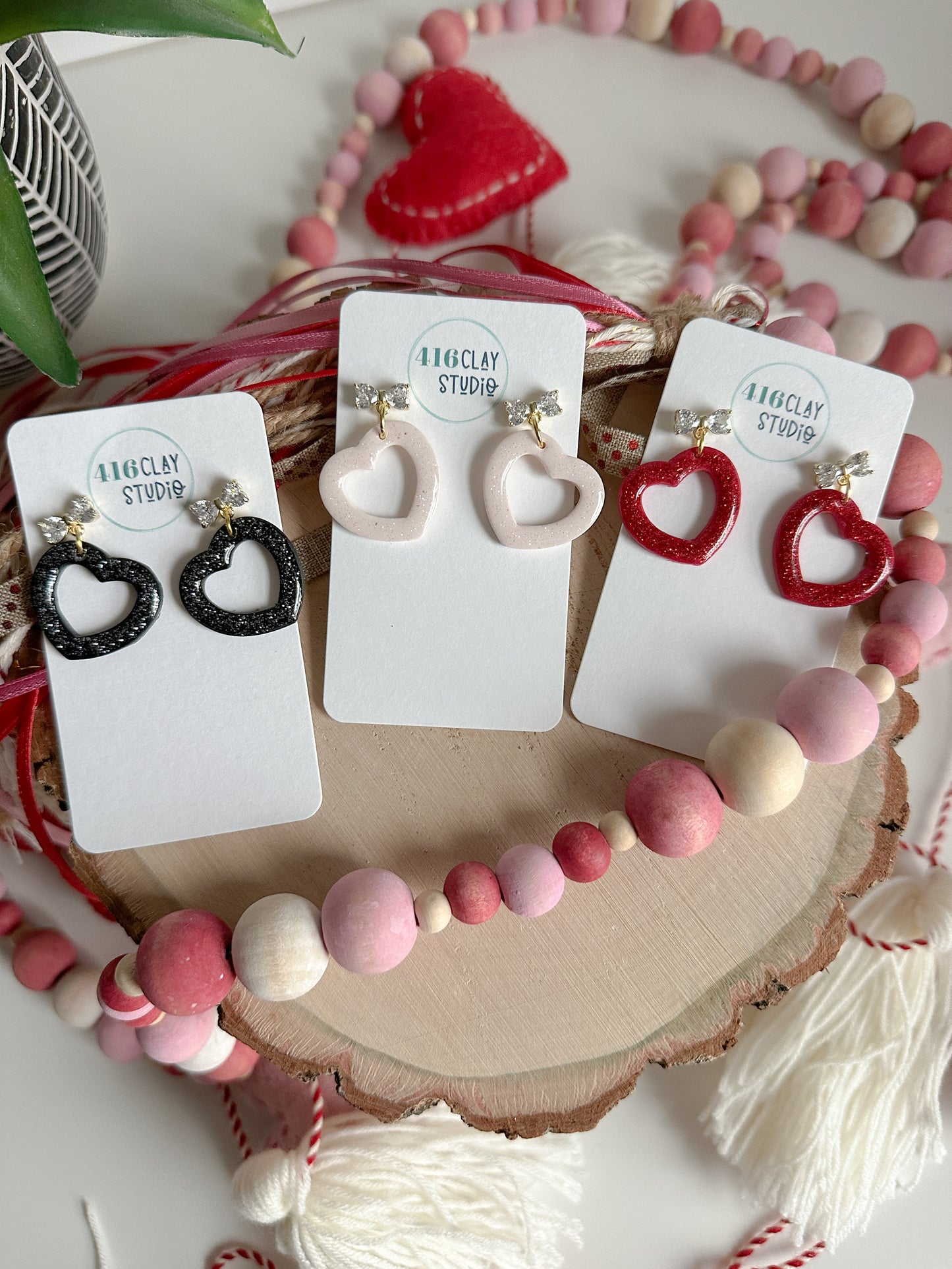 Hollow Heart Earrings