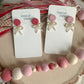 Pearl Bow Earrings