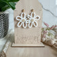 Big Daisy Earrings (two colors)