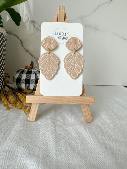 Petal Drop Earrings (four colors)