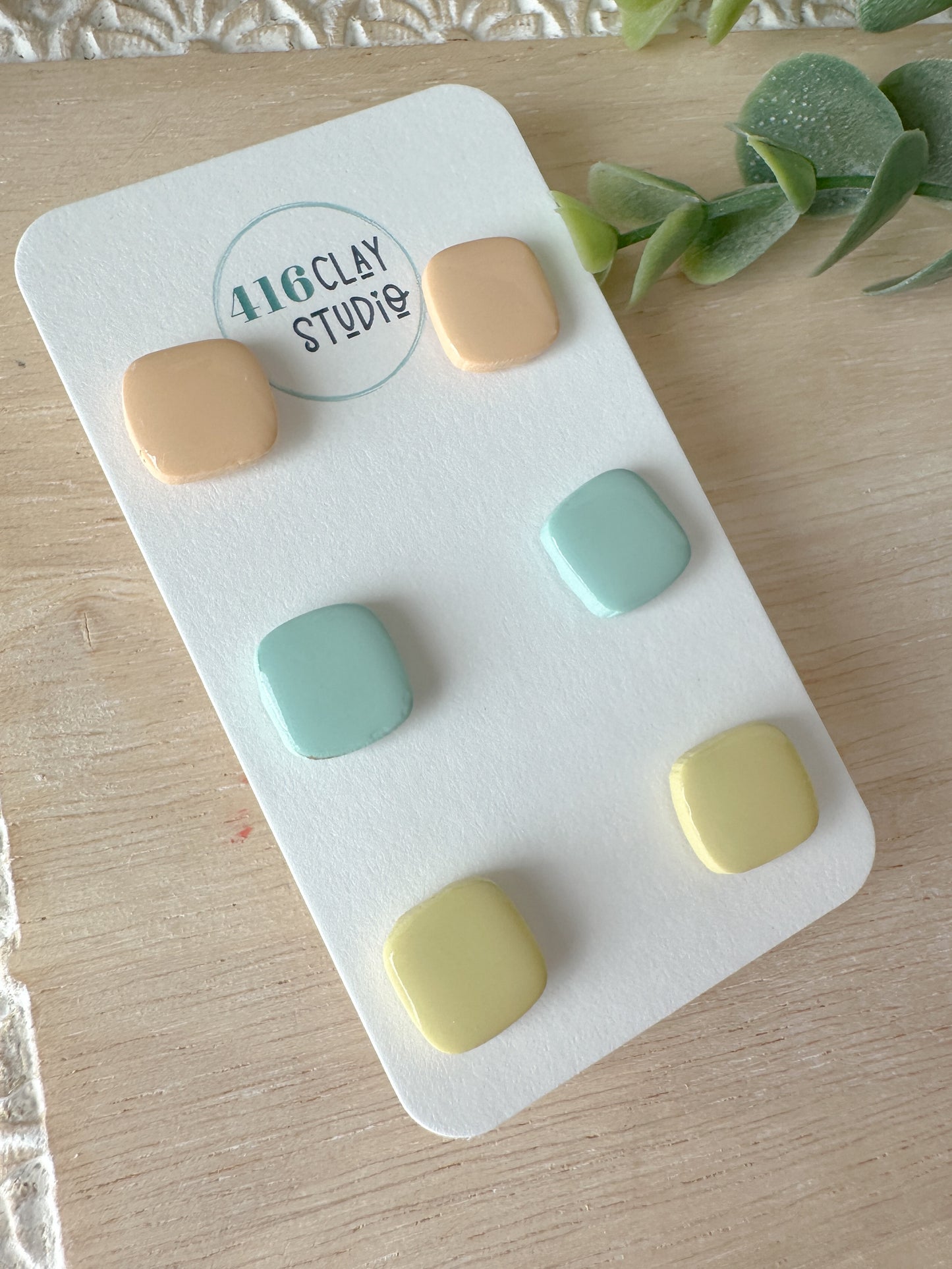 Bright Pastel Stud Pack (two color combos)