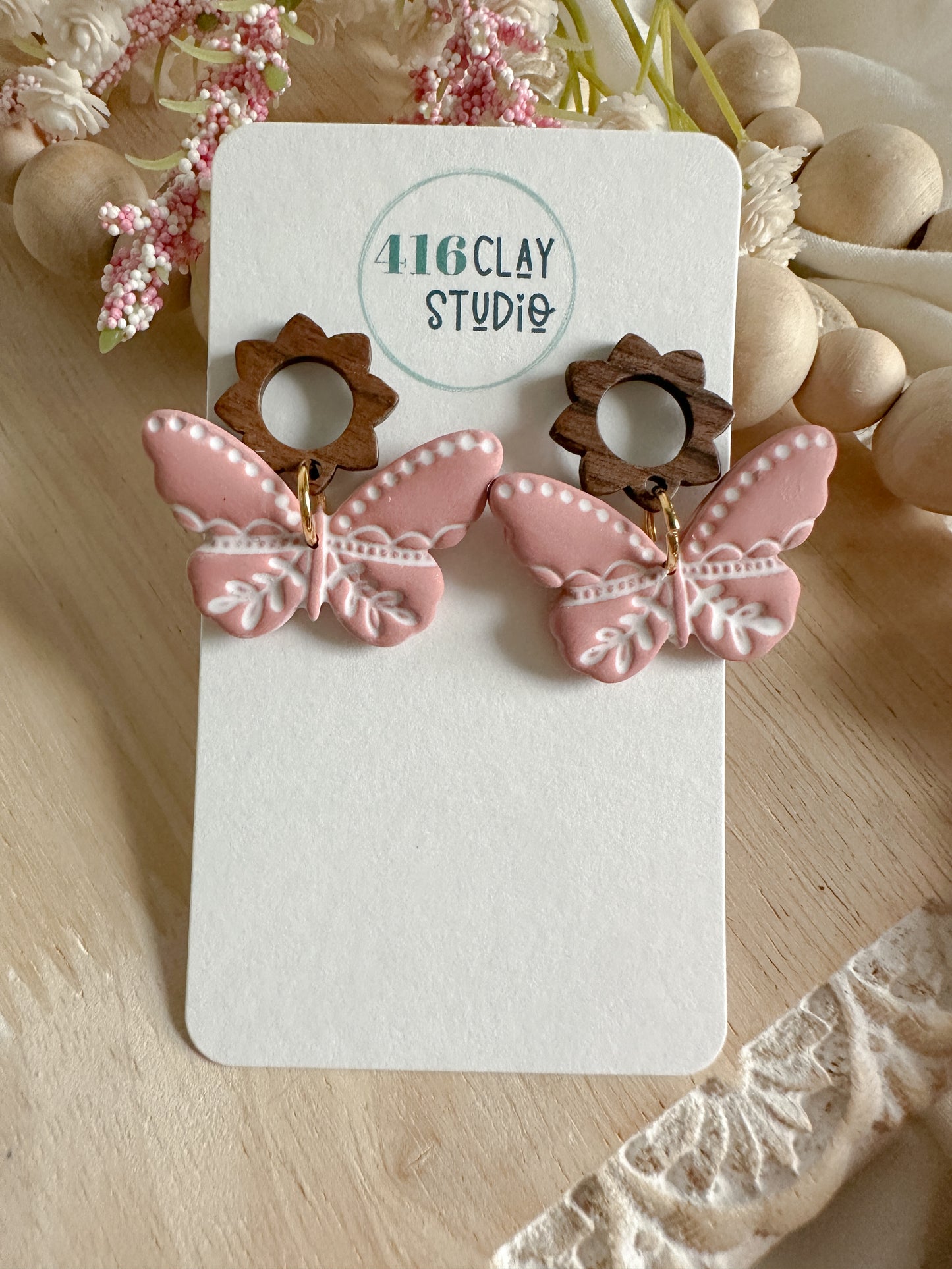 Boho Butterfly Earrings