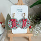 Christmas Wreath Earrings