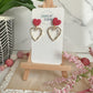 Gold Heart Earrings