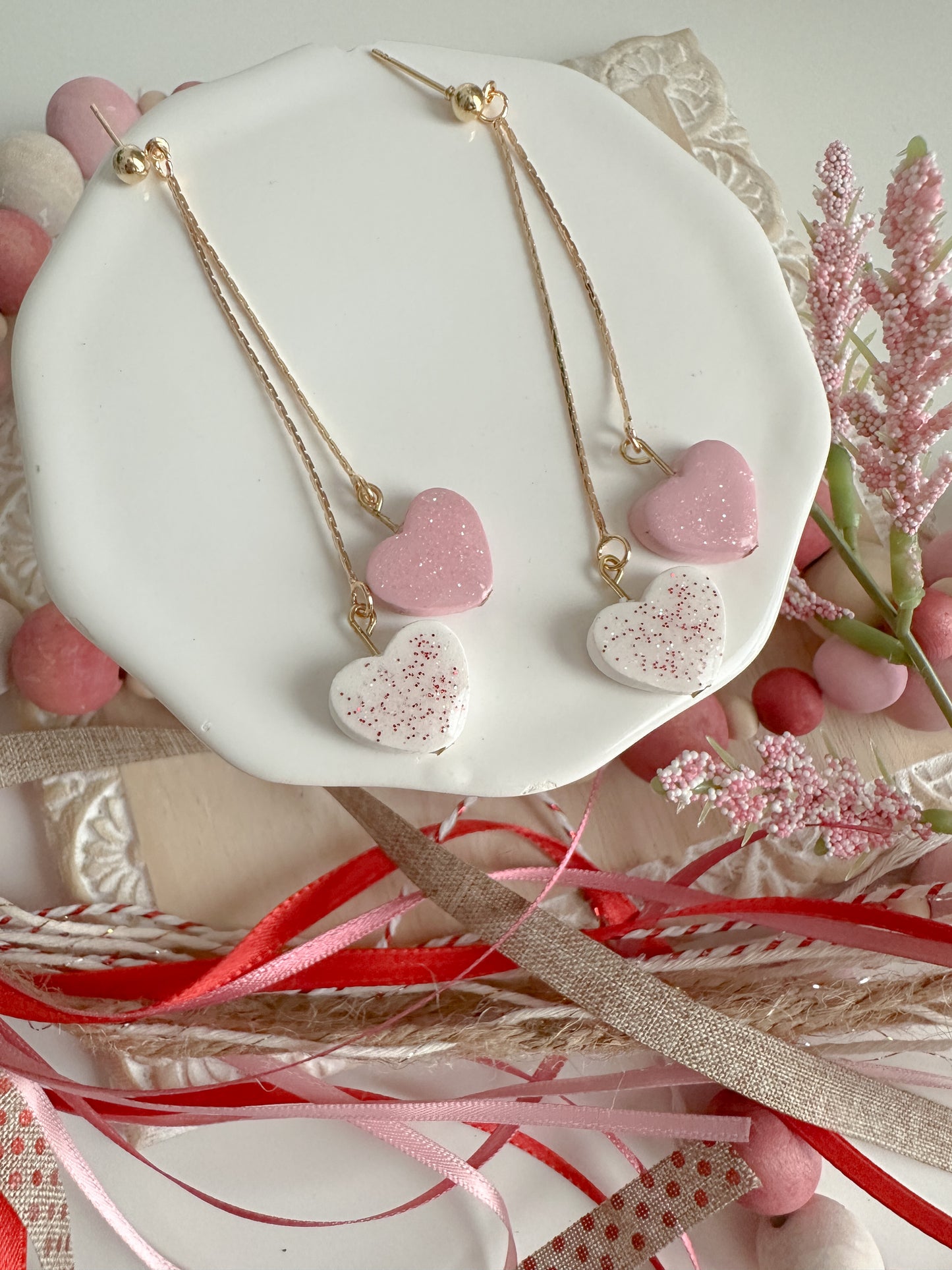 Sweetheart Dangle Earrings