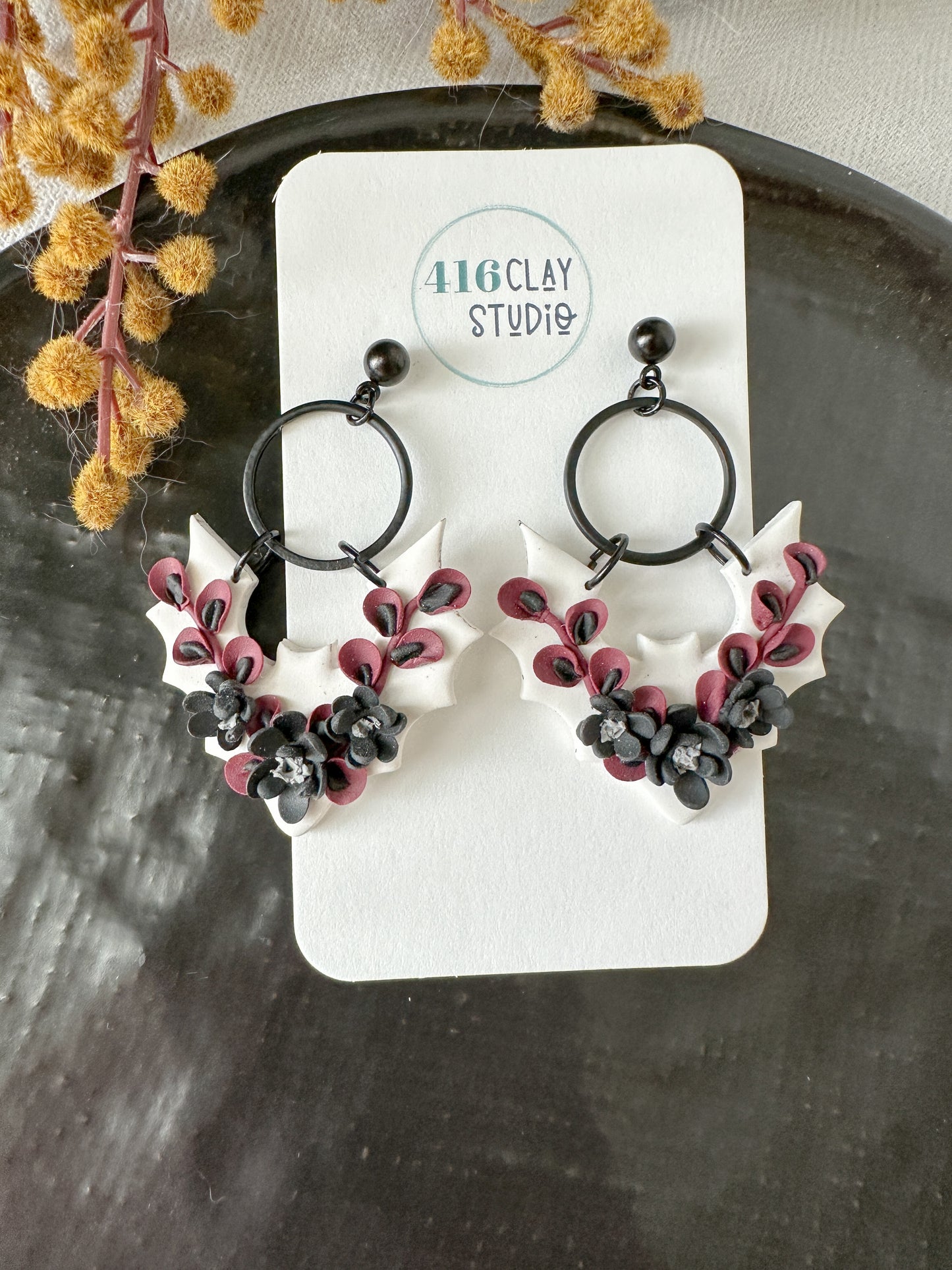 Bat Earrings (Two Styles)