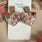 Heart Bookshelf Earrings
