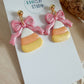 Candy Corn Earrings