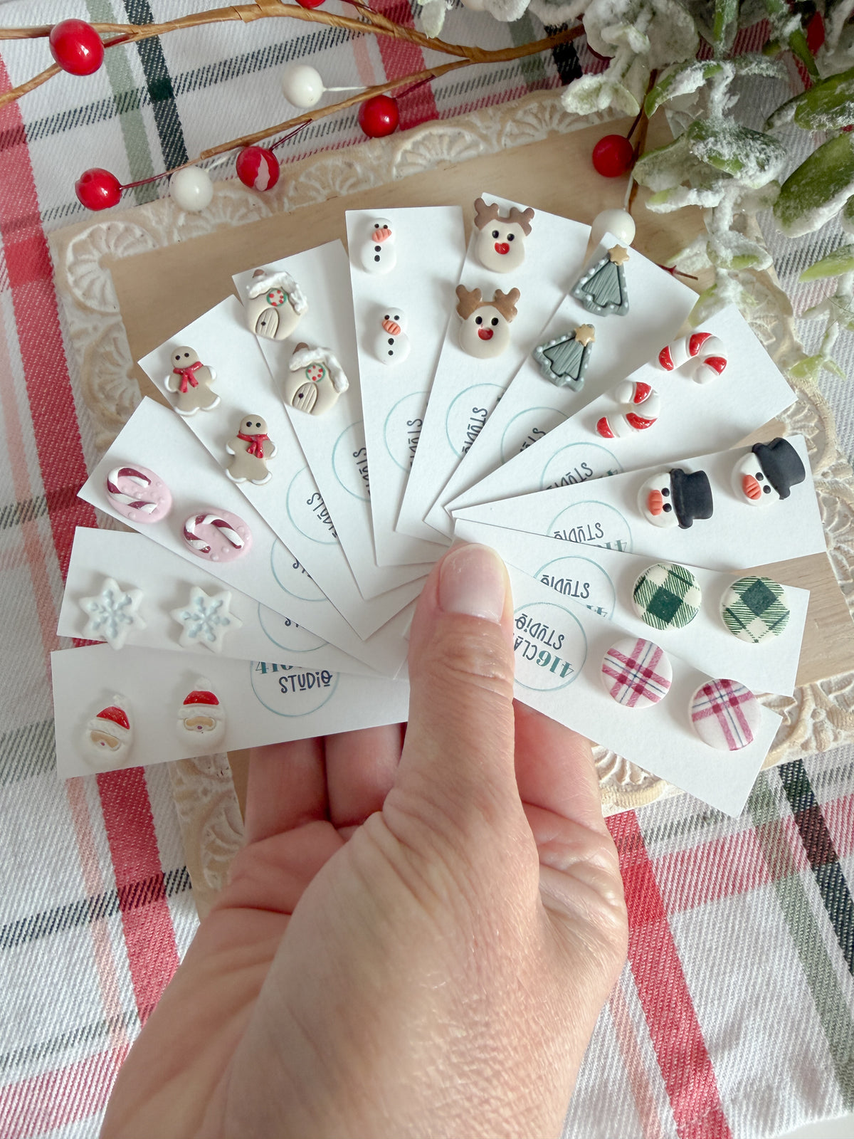 Christmas Stud Earrings