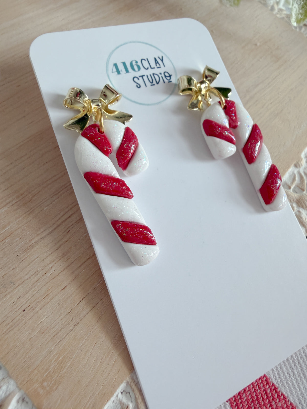 Candy Cane Earrings