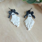 Draped Ghost Earrings