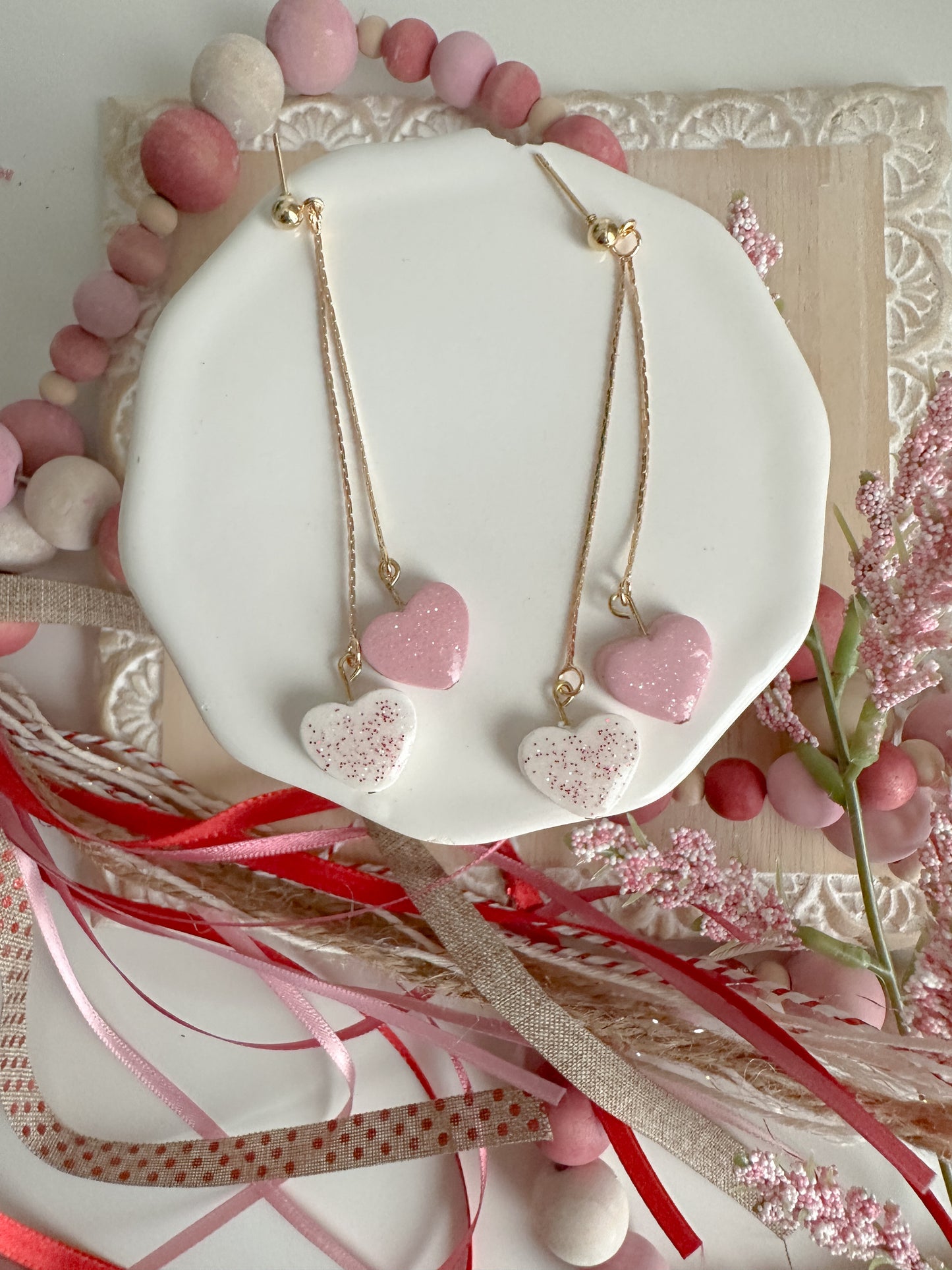 Sweetheart Dangle Earrings