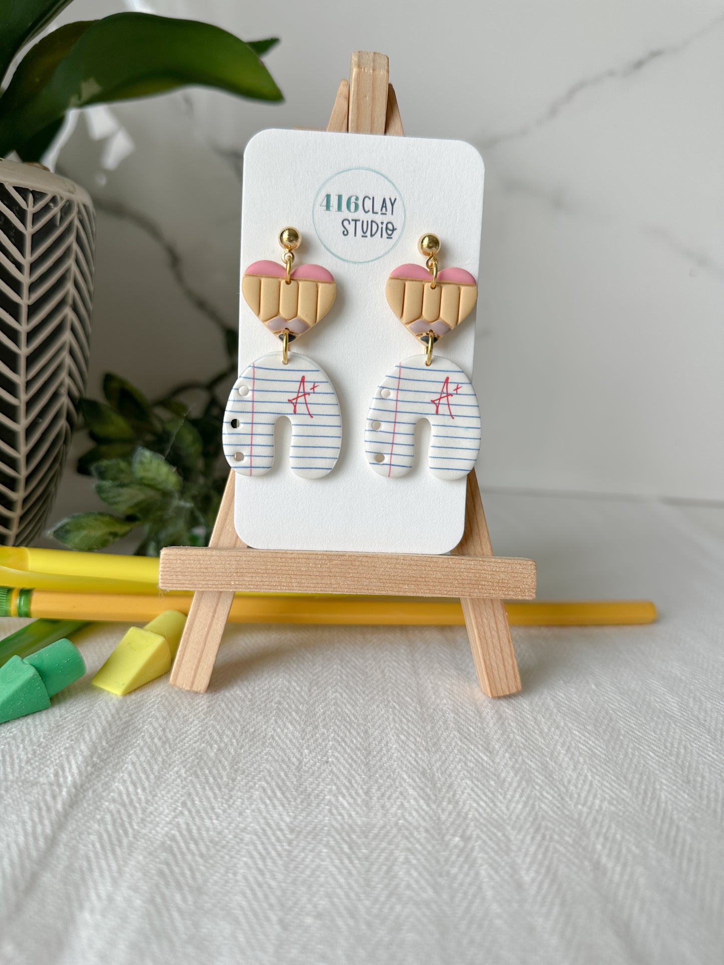Graded With Love Earrings