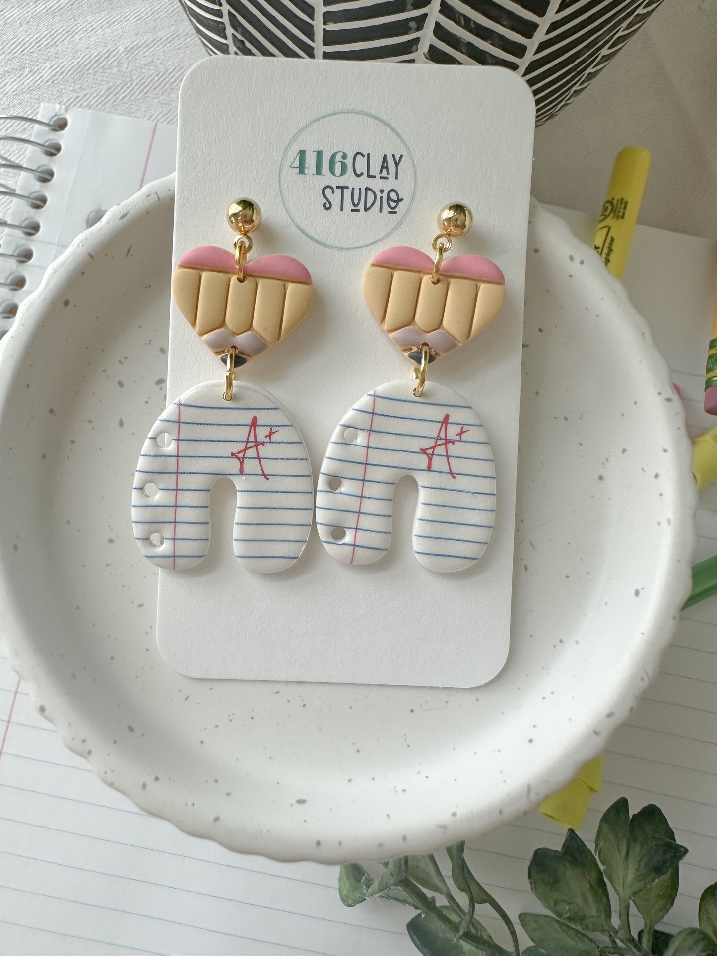 Graded With Love Earrings