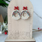 Christmas Wreath Earrings