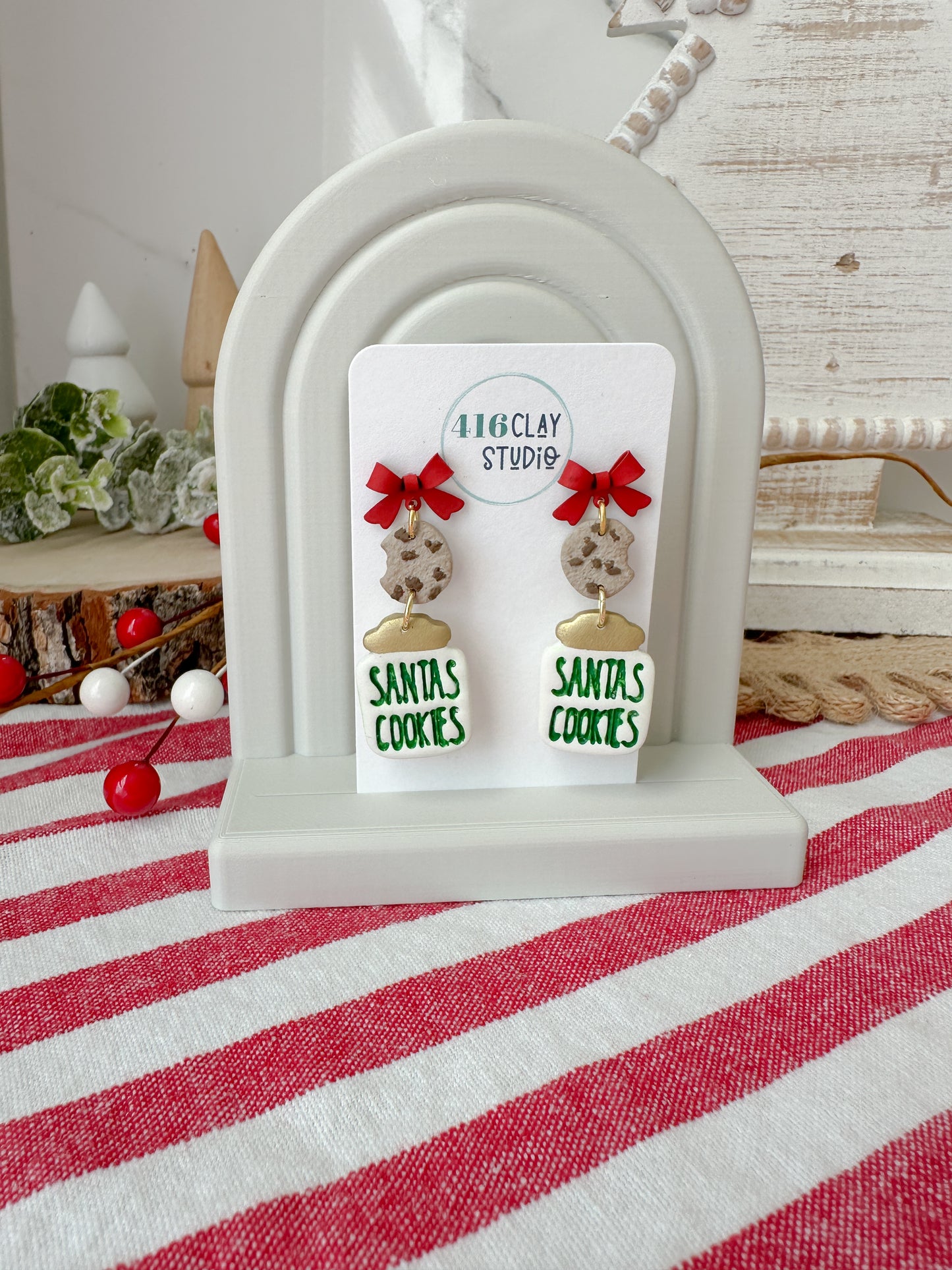 Santa's Cookies Earrings