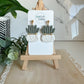 Succulent Earrings