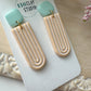 Long Arch Earrings (three color options)