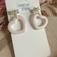 Hollow Heart Earrings