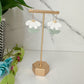 Spring Flower Drop Hoop