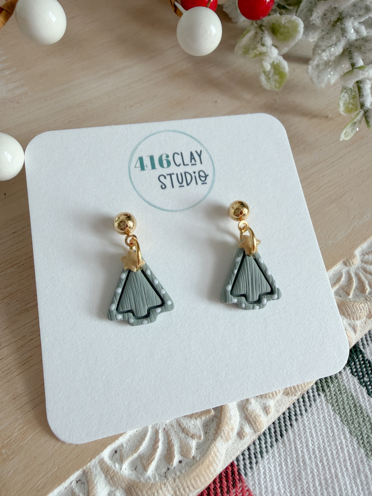 Dainty Christmas Dangles