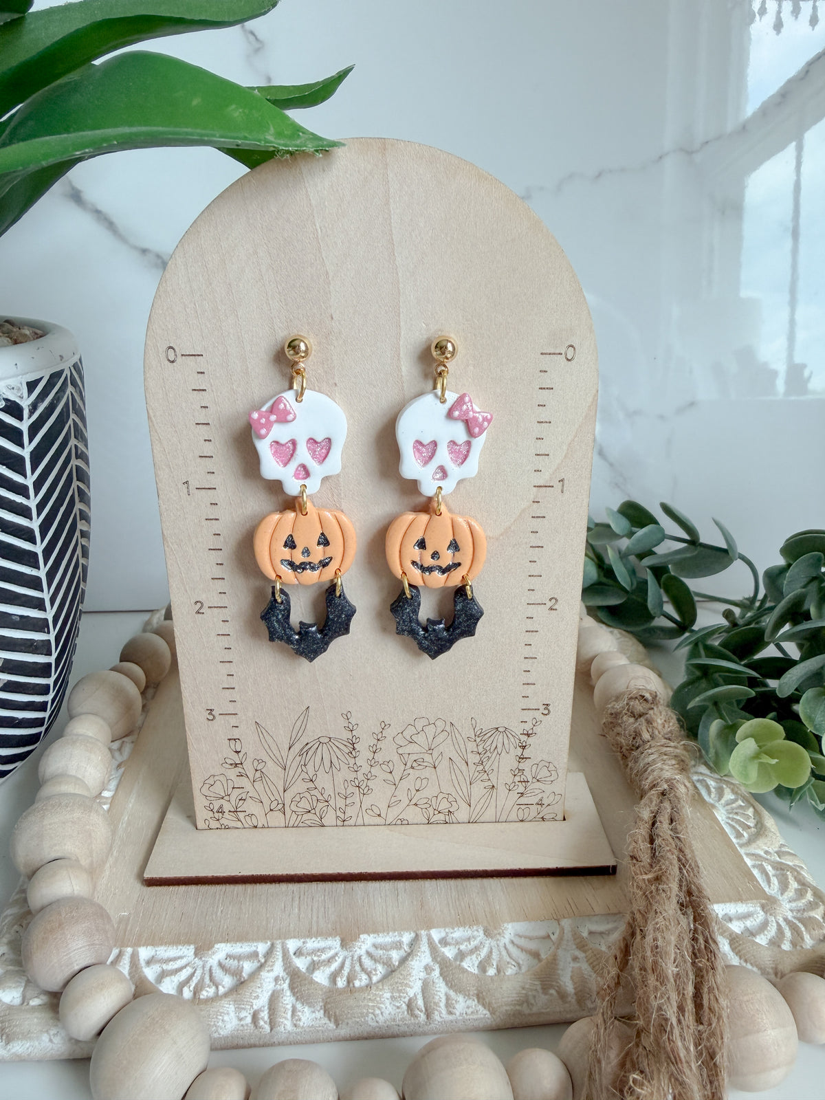 Bows and Boos Earrings