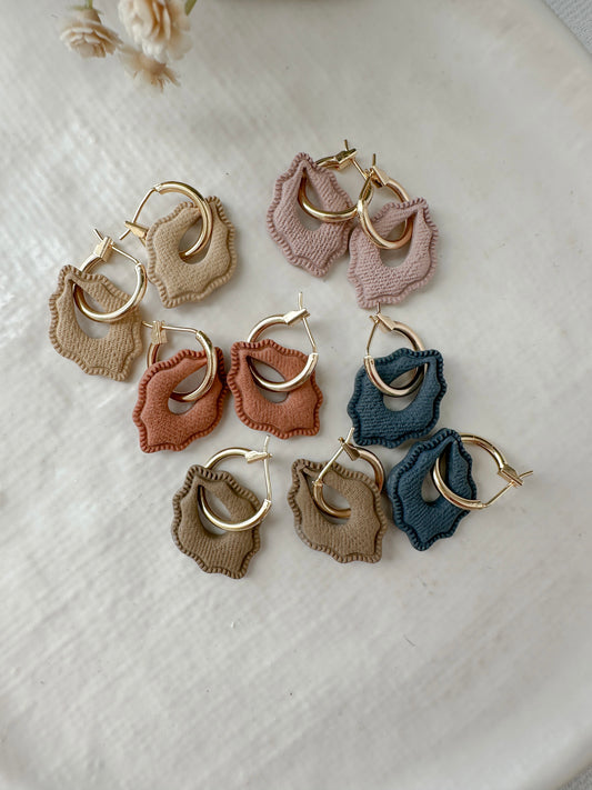 Autumn Boho Charm Earrings (5 Color Options)