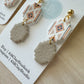 Neutral Aztec Earrings