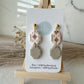 Neutral Aztec Earrings