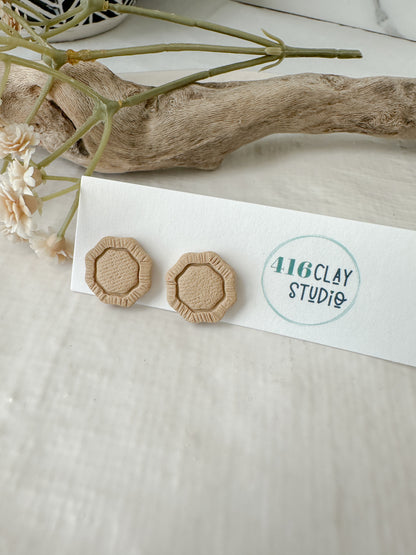 Autumn Boho Stud Earrings