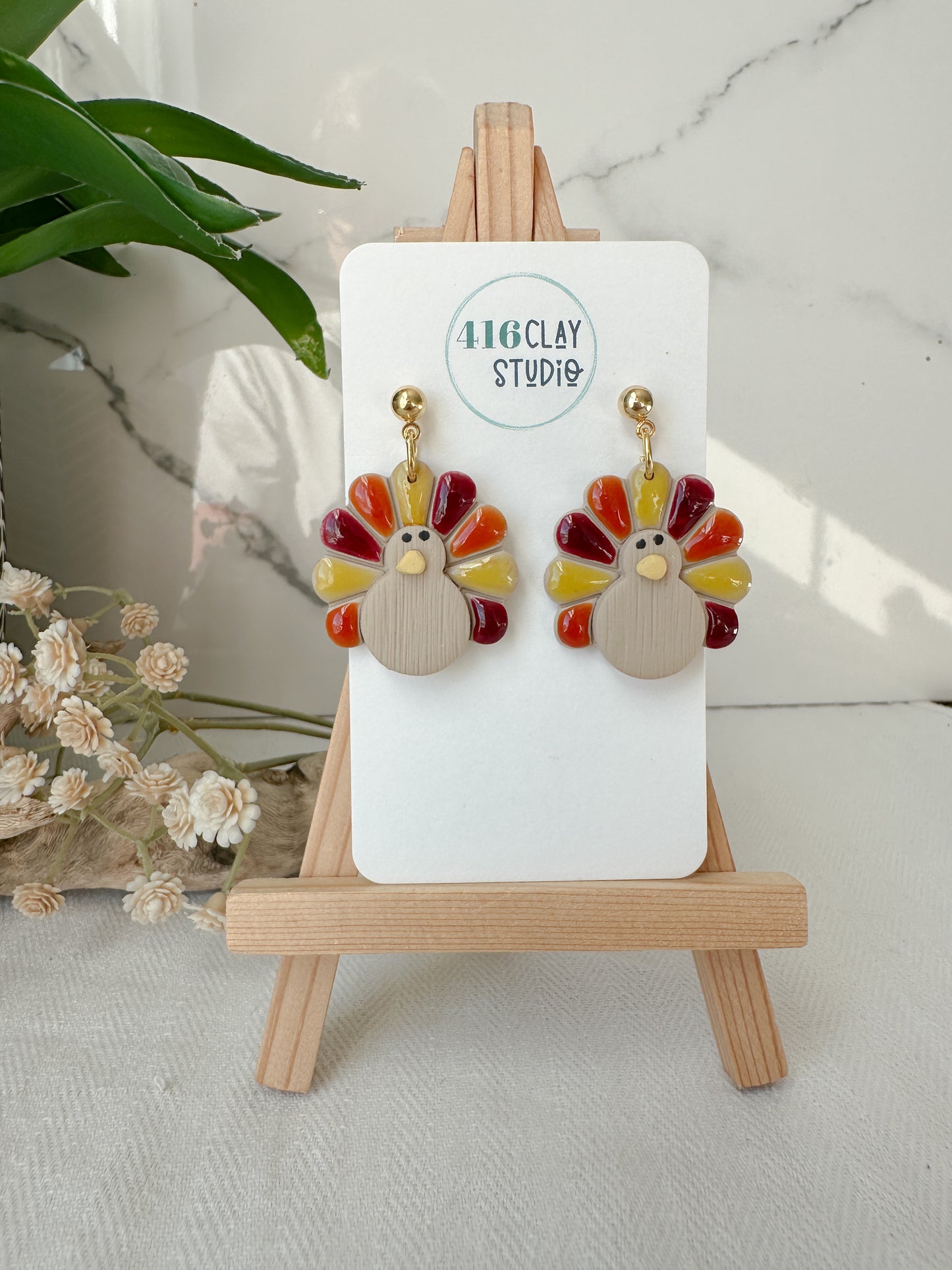 Turkey Earrings (2 styles)