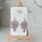 Leafy Dangle Earrings (three color options)
