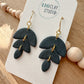 Leafy Dangle Earrings (three color options)