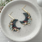 Winter Moon Earrings