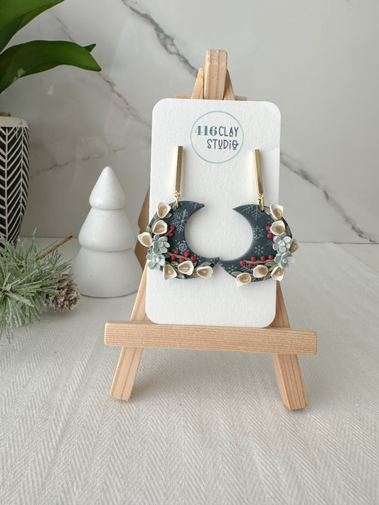 Winter Moon Earrings
