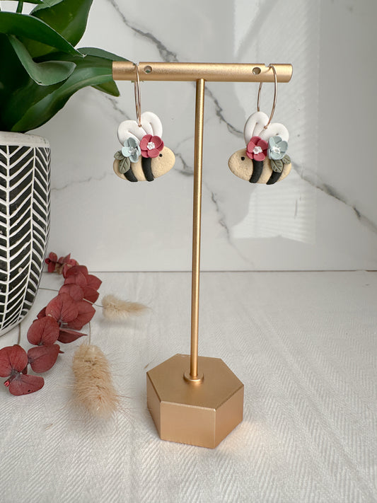 Spring Bumblebee Earrings