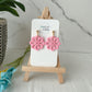 Dainty Cut Out Flower Earrings (six color options)