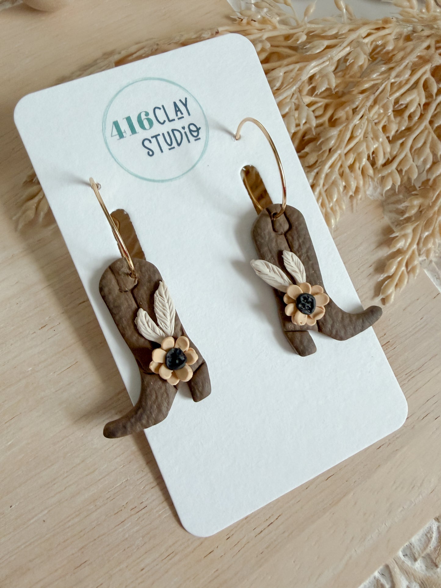 Garden Boot Earrings